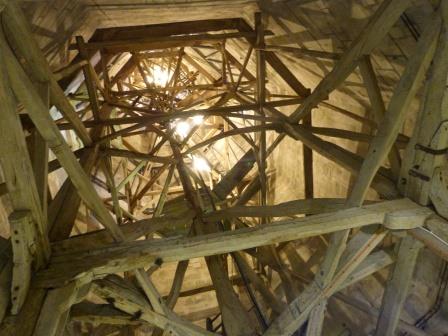 Salisbury Spire Timber Scaffold